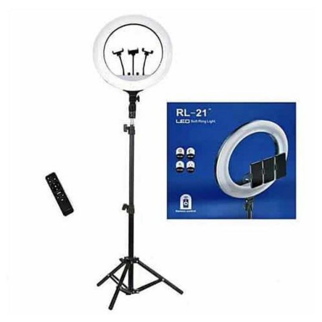 21 inches Ring light 3 phone holders- RL