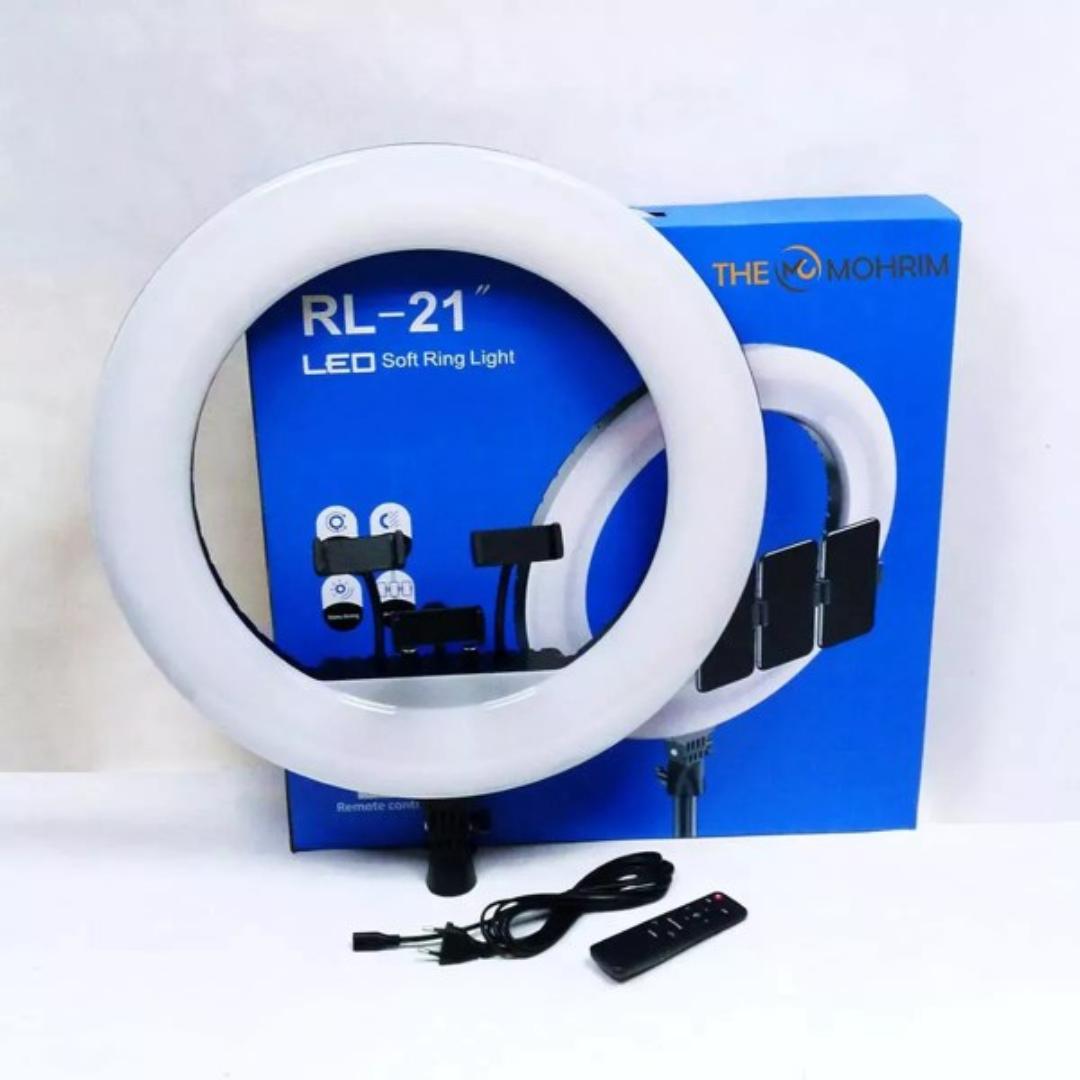 21 inches Ring light 3 phone holders- RL