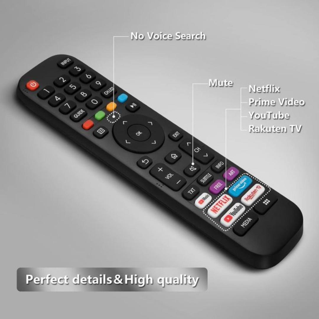Hisense Vidaa android TV original remote control