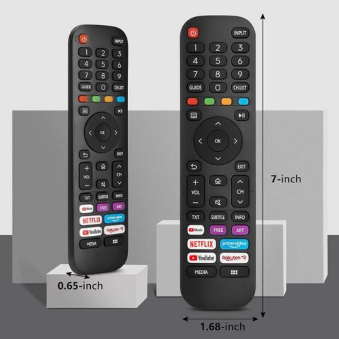 Hisense Vidaa android TV original remote control