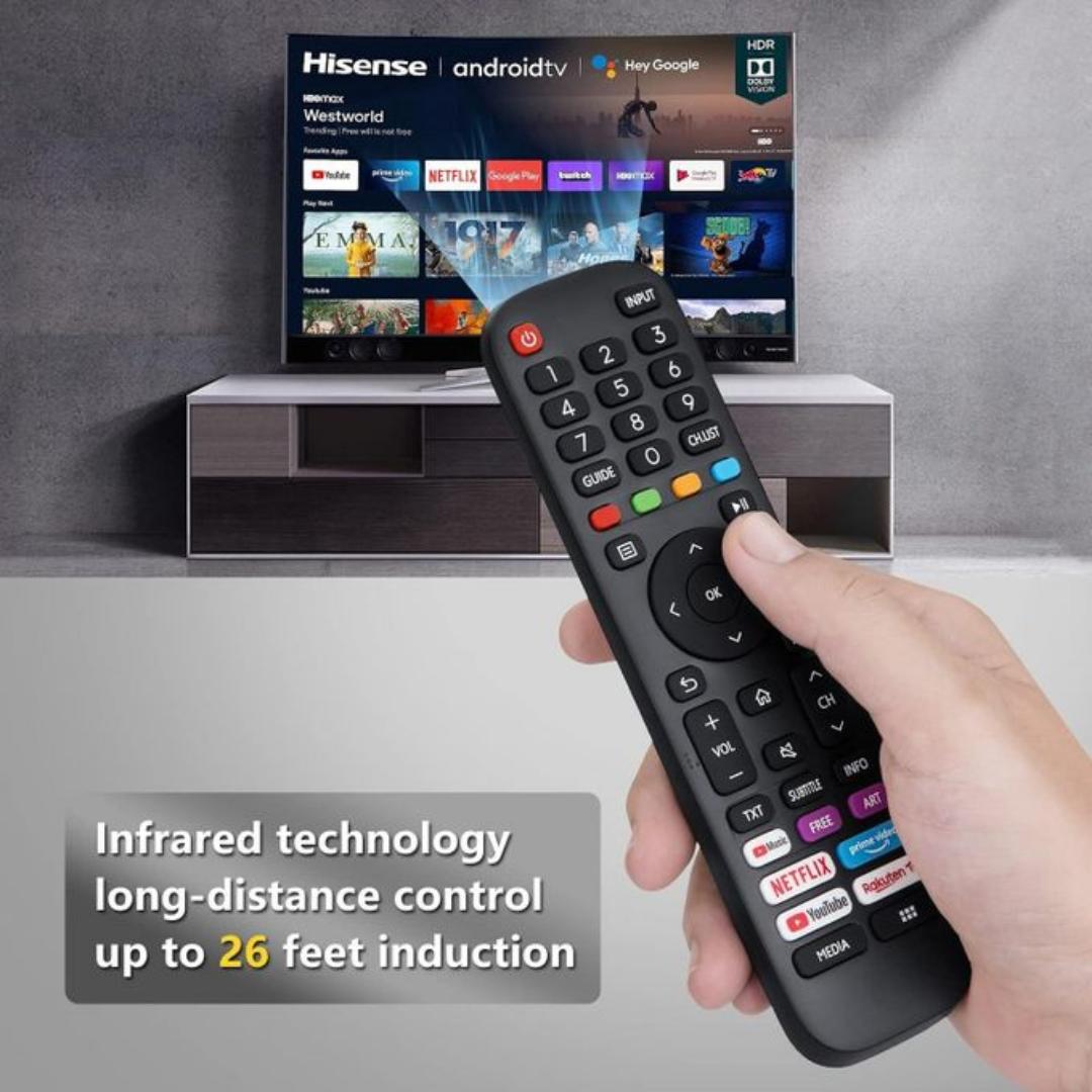 Hisense Vidaa android TV original remote control