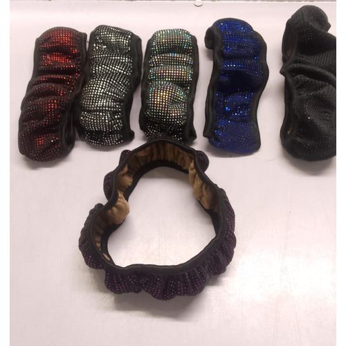 Glittering Steering Wheel Cover With Crystal Rhinestones