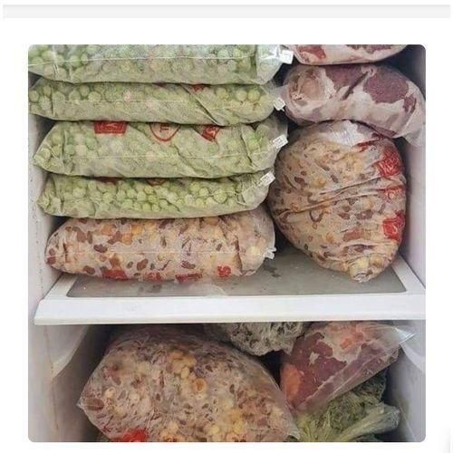 20Pcs Ziplock Fridge Bags Airtight Zip Bags- Lock Tight ,,,2KG