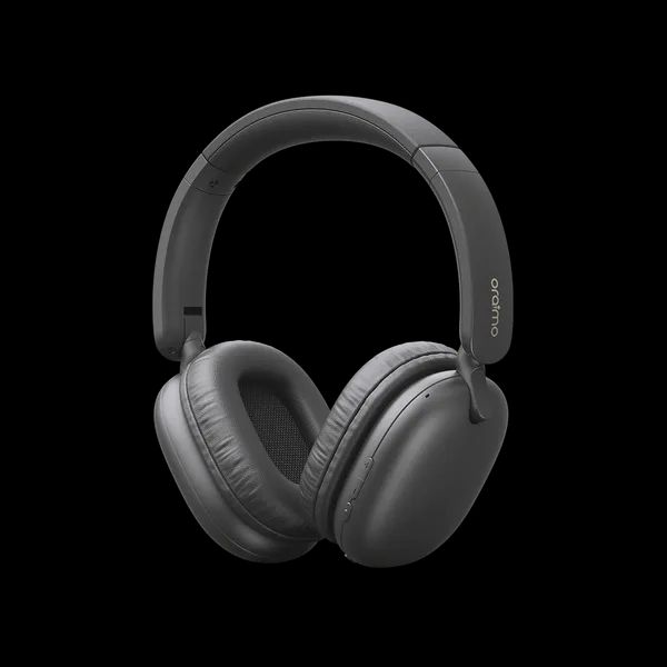 Over ear BoomPop Lite ENC Over-Ear Wireless Headphones deep bass, black wireless headphones light weight noise cancellation