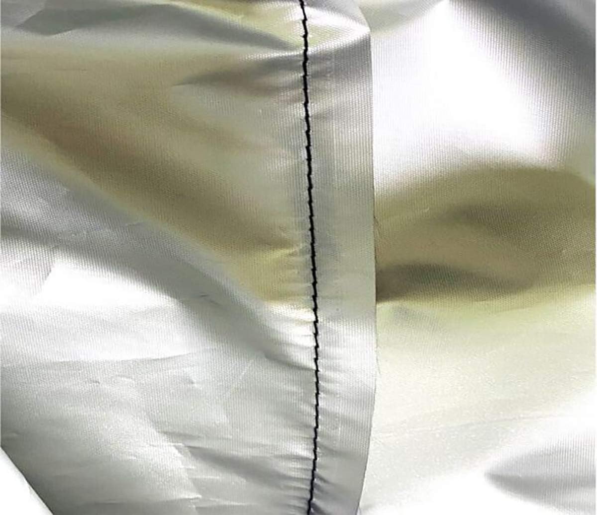 Washer/Dryer Cover,Zipper Design,Waterproof Dust-proof Moderately Sunscreen,(W27 D31 H38in) for Outdoor Top Load and Front Load Machine,Fit for Most 4-4.5 Cu.Ft Front-loading Machine (Silver)