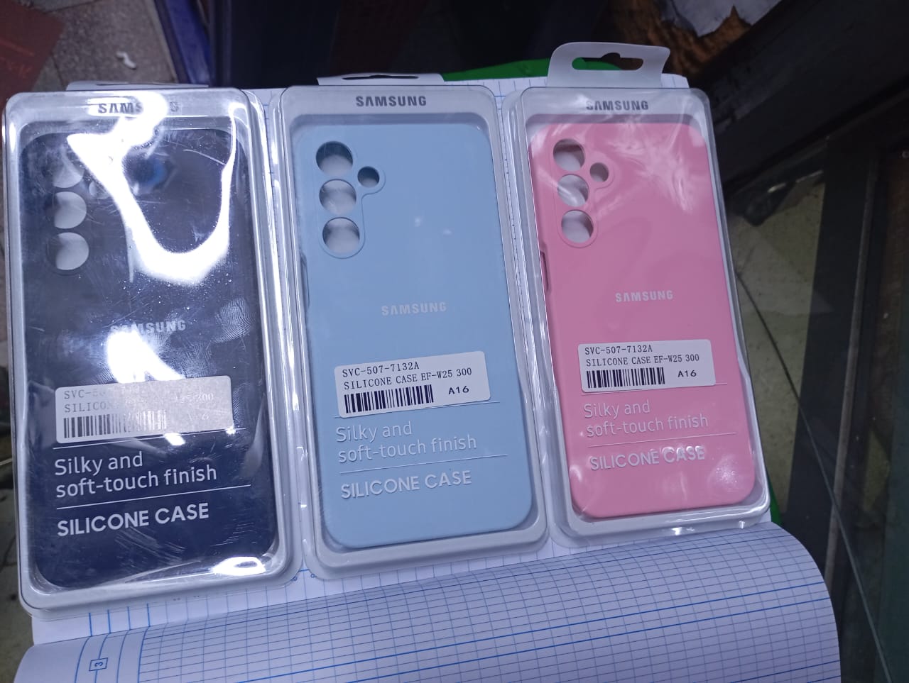 Samsung Galaxy A16 5G Case Silicone, Thin Slim Grip Soft Rubber Gel Protective Phone Case for Women, Matte Plain Solid Color Aesthetic Cute Girly Case