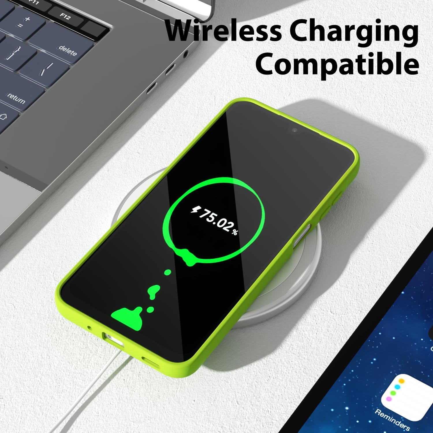 Samsung Galaxy A16 5G Case Silicone, Thin Slim Grip Soft Rubber Gel Protective Phone Case for Women, Matte Plain Solid Color Aesthetic Cute Girly Case