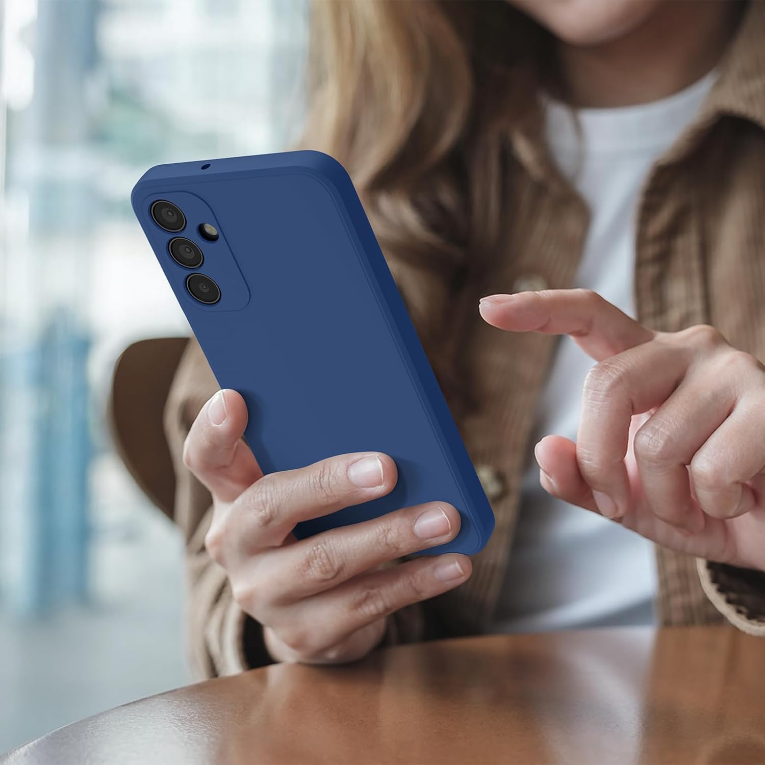 Samsung Galaxy A15 5G Case, Soft Silicone Full Camera Protecion Shockproof Phone Case Cover for Samsung Galaxy A15 5G Case 6.5