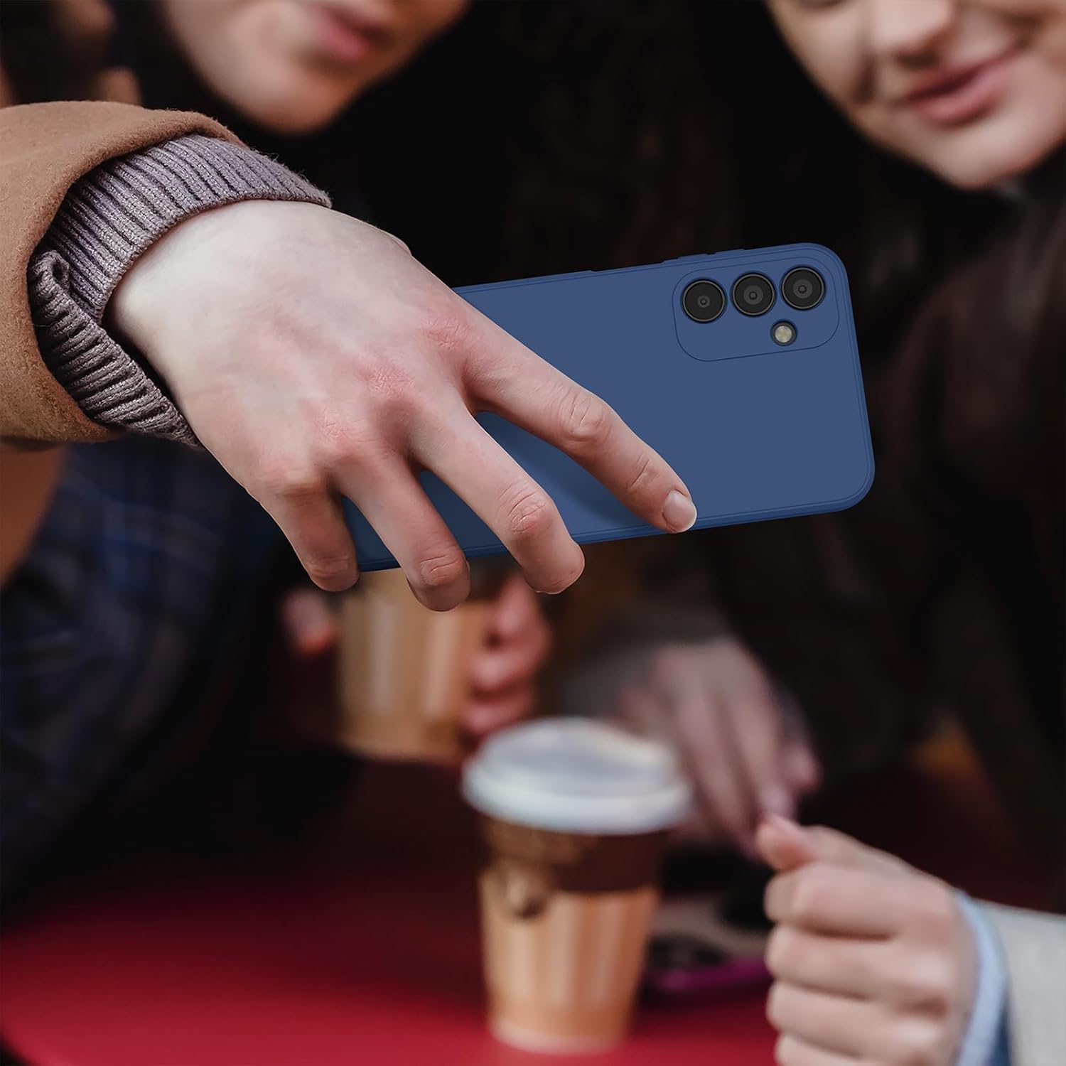 Samsung Galaxy A15 5G Case, Soft Silicone Full Camera Protecion Shockproof Phone Case Cover for Samsung Galaxy A15 5G Case 6.5