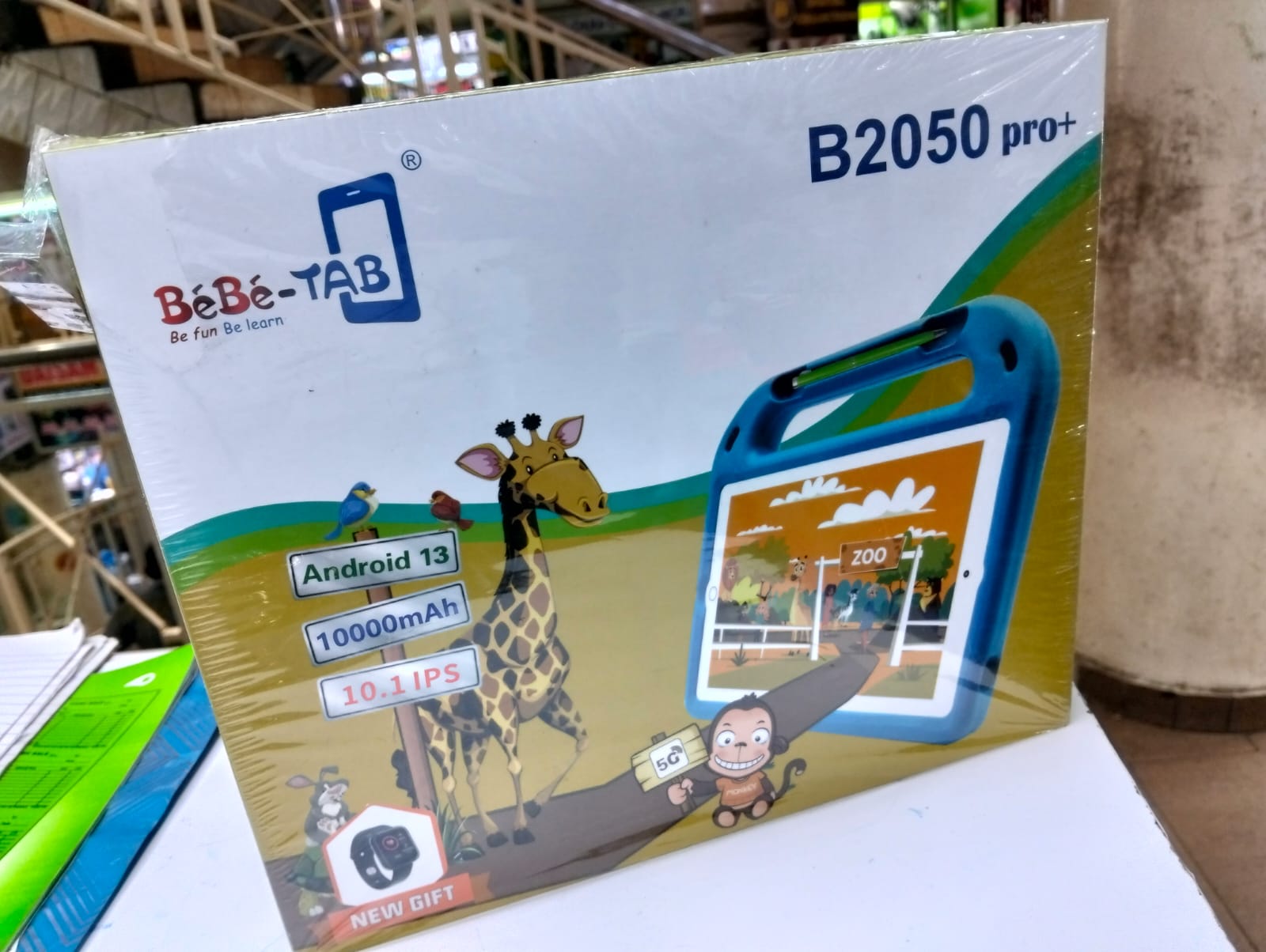 Bebe B2050 Pro+ Kids Tablet - 256GB ROM - 6GB RAM - 5G Dual SIM - 6000mAh