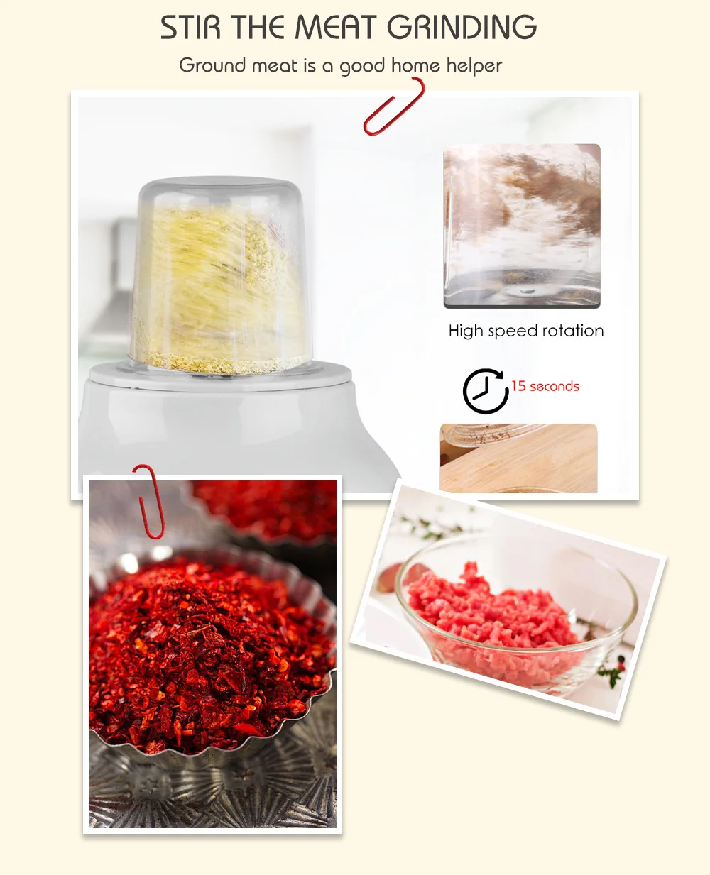 Electric Blender Ice Crusher Meat Grinder Home Commercial Smoothie Cooking Machine Soybean Milk Machine Fruit Juicer Juice Cup