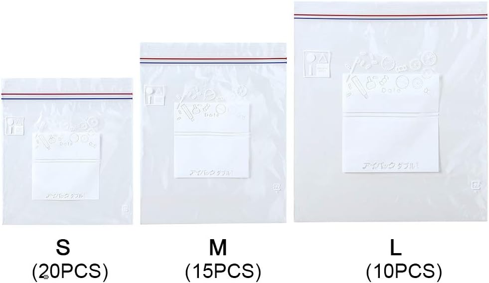 1kg Food Storage Freezer Bags Food Freezer Sandwich Bags Airtight Leakproof Grip Press Seal Bags for Vegetable, Liquid, Snack, Meat, Sandwich, 20pcs