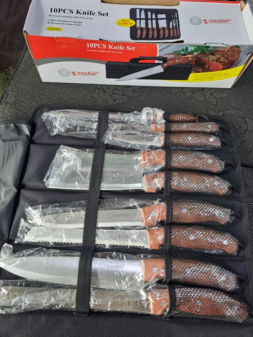 10-Piece Master Chef Knife Set