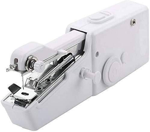 Portable Mini Sewing Machine - Handheld Electric Quick Handy Stitch Tool for Fabric, Clothing, Kids Cloth - Home and Travel Use