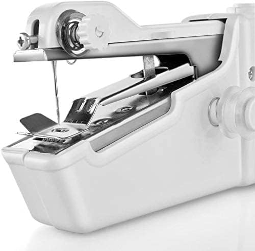 Portable Mini Sewing Machine - Handheld Electric Quick Handy Stitch Tool for Fabric, Clothing, Kids Cloth - Home and Travel Use