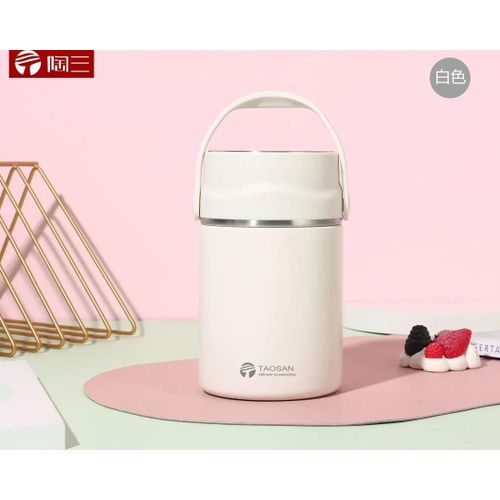 Portable Stainless Steel Hot Food Flasks With A Spoon 800ml