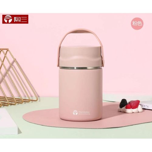 Portable Stainless Steel Hot Food Flasks With A Spoon 800ml