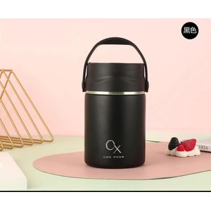 Portable Stainless Steel Hot Food Flasks With A Spoon 800ml