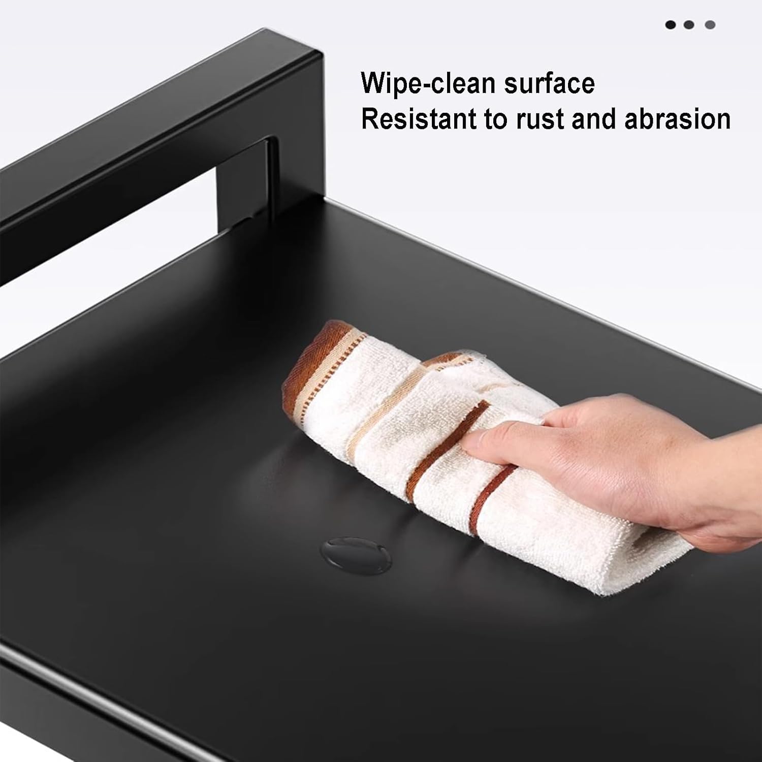 Kitchen Organizer Shelf, 4-Tier Kitchen Storage Shelf Rack Floor Standing Kitchen Utility Cart Rack Kitchen Bakers Rack