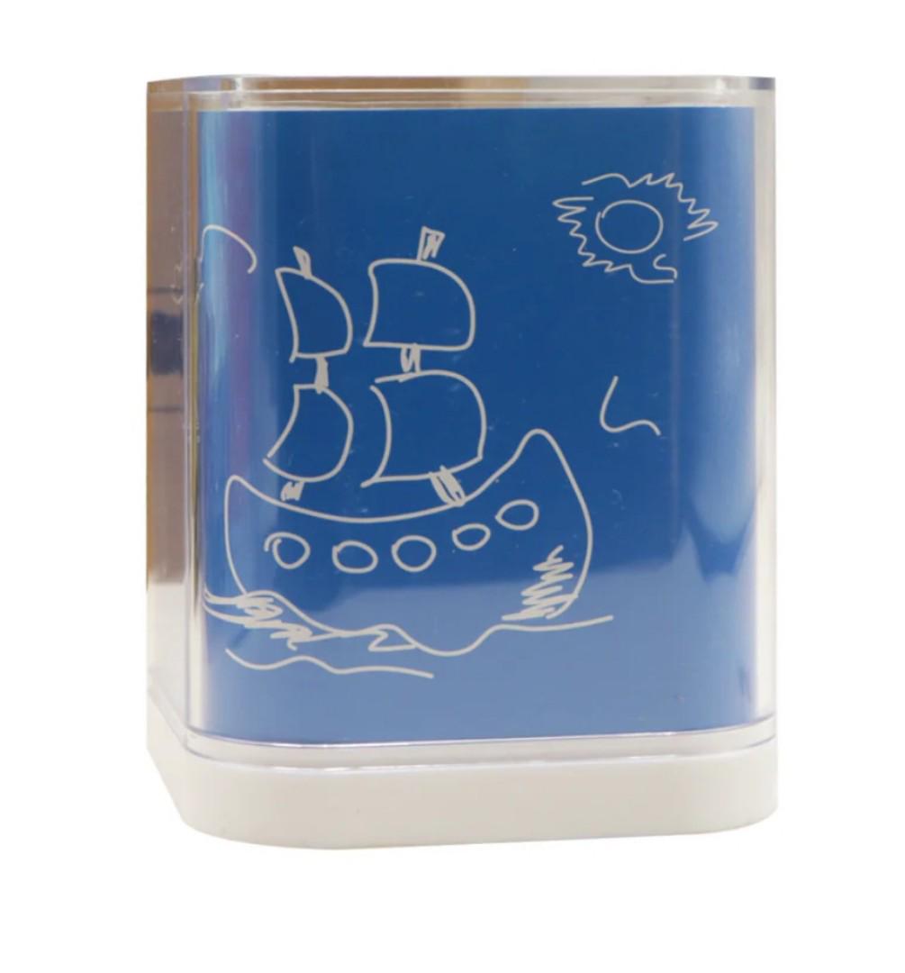 2in1 pen holder easy DIY assemble for office/School/Home Desk Accessory//