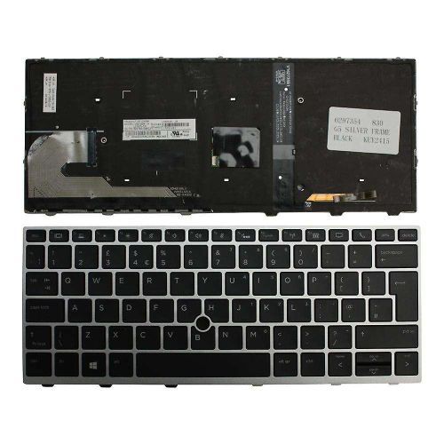 Keyboard for HP EliteBook 830 G5, 840 G5, 846 G5, 745 G5, L11307-001 6037B0138601