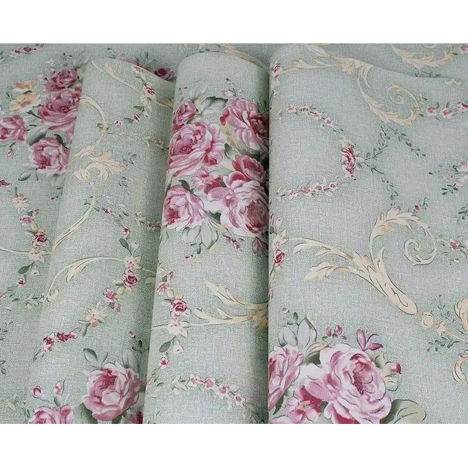 High-quality peel-and-stick self-adhesive wallpaper.