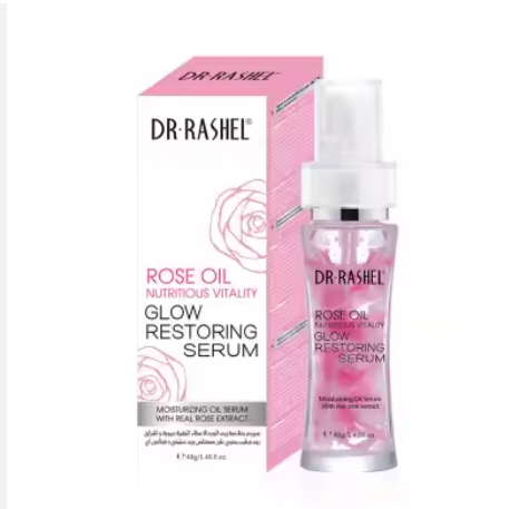 DR RASHEL Dr. Rashel Rose Oil Face Serum - 40g - Pink & White