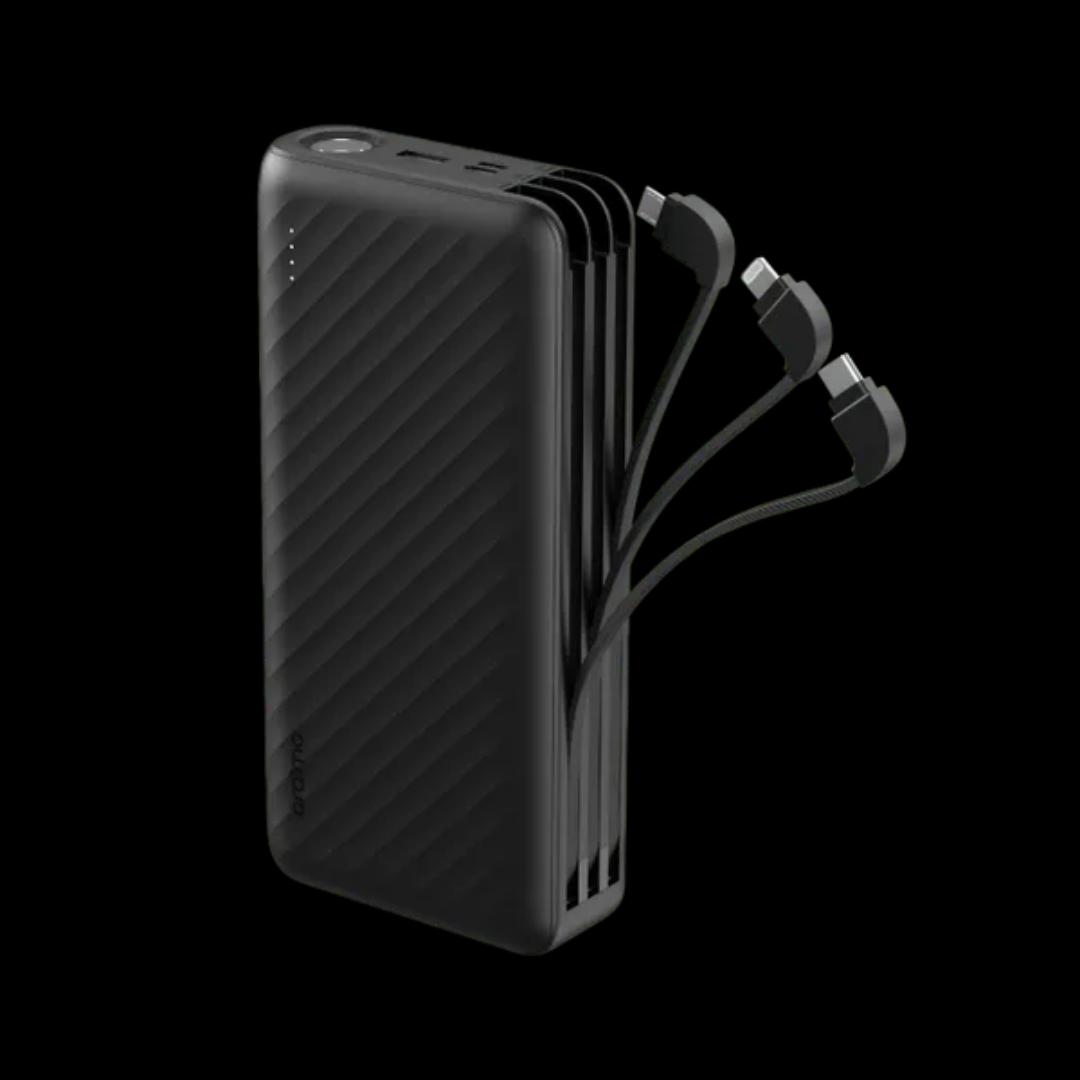 oraimo Traveler Link 27 Power Bank – 27000mAh, 12W Fast Charge, Dual USB Output, LED Display, Universal Compatibility