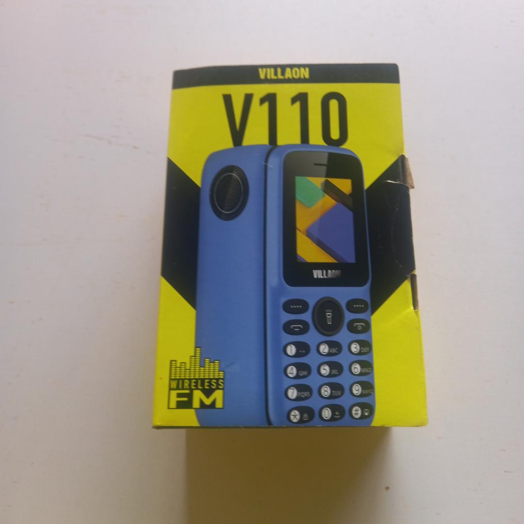 villaon v 110, When you think about a basic phone With Greatness and Standard you think of this phone, The New phone has Wonderful and Marvelous features and a screen with Toughened Glass thus it guar