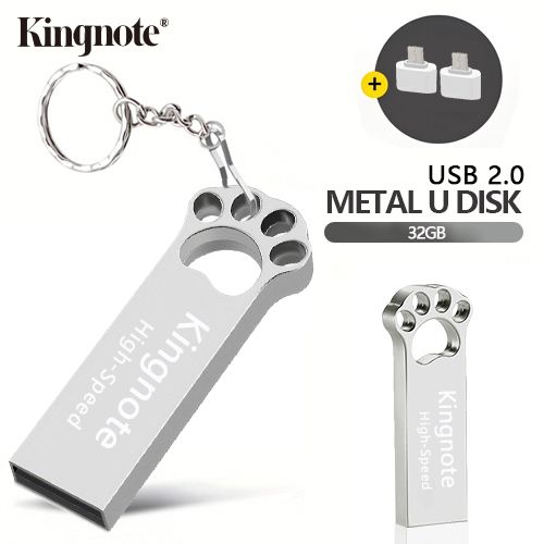 High-Speed USB Flash Drives 32GB Flash Disks Memory USB Disk Data Storage With Android OTG Adapter +Type-C OTG Adapter[+2 Free OTG Adapters]