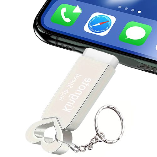 High-Speed  USB Flash Drives 128GB/64GB/32GB/16GB Flash Disks Memory USB Disk Data Storage With Android OTG Adapter +Type-C OTG Adapter[+2 Free OTG Adapters]