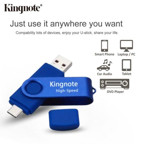 High-Speed USB Type-C Flash Drive - OTG Pen Drive with 16GB Capacity Options+1 free OTG adapters