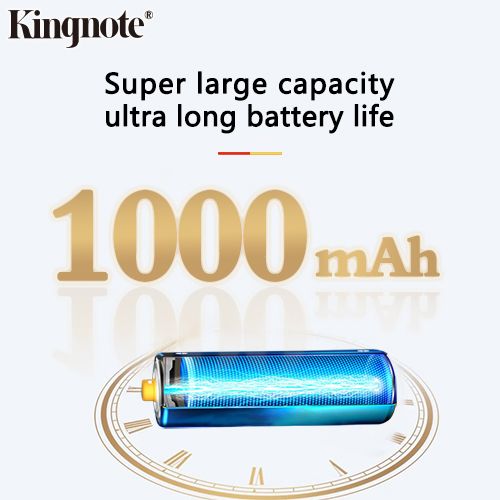 1000mAh! Kingnote Wireless Mouse Bluetooth Luminous Mouse 2.4GHz Rechargeable portable office must-have suitable for PC/ tablet/laptop,Super long standby time