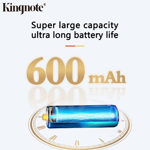 600mAh! KingNote USB Bluetooth wireless mouse, suitable for PC, laptop, laptop, portable business trip office travel necessary,Long standby time