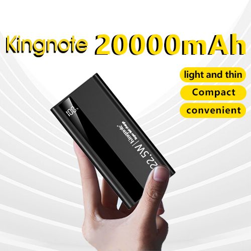 KingNote Power Banks 20000 mAh portable SUPER Fast charde, charger cell phone, Bluetooth headset and other mobile electronic products