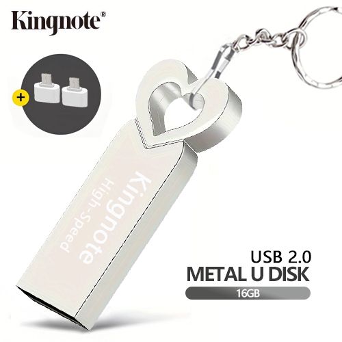 High-Speed USB Flash Drives 16GB Flash Disks Memory USB Disk Data Storage With Android OTG Adapter +Type-C OTG Adapter[+2 Free OTG Adapters]