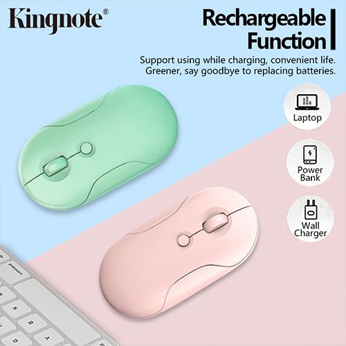 Kingnote Wireless Mouse 2in1 Dual-mode2.4Ghz wireless Bluetooth mouse