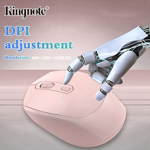 1000mAh! Kingnote USB, Bluetooth wireless mouse 2.4GHz, suitable for PC and laptop, necessary for travel，Super long standby time