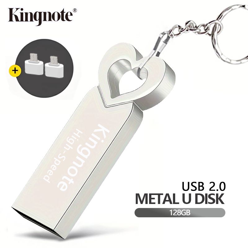 High-Speed  USB Flash Drives 128GB/64GB/32GB/16GB Flash Disks Memory USB Disk Data Storage With Android OTG Adapter +Type-C OTG Adapter[+2 Free OTG Adapters]
