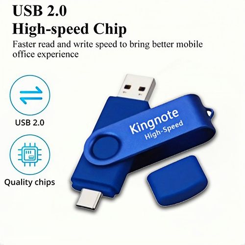 High-Speed USB Type-C Flash Drive - OTG Pen Drive with 16GB Capacity Options+1 free OTG adapters