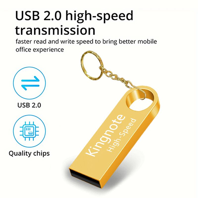 High-Speed USB Flash Drives 128GB/64GB/32G/16G Flash Disks Memory USB Disk Data Storage With Android OTG Adapter +Type-C OTG Adapter[+2 Free OTG Adapters]