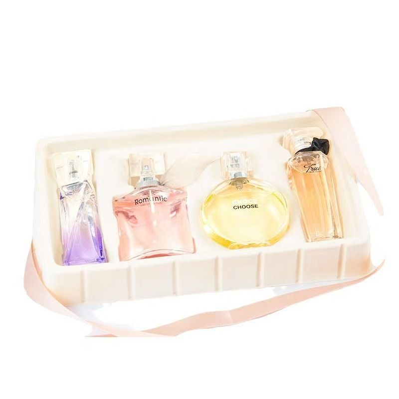 25ml*4 Bottles Ladies Perfume Set Perfume Set Perfumes Flowers Different Fragrance Women Eau De Parfum Long Lasting Business Deodorants Gifts