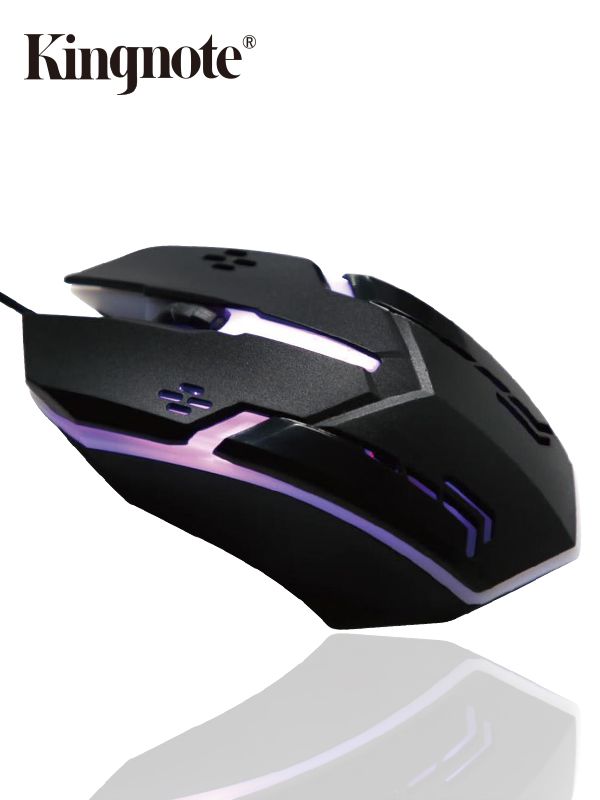 Kingnote USB Wired Mouse Colorful LED Mice Optical Wired Gamer Mouse For Desktop Laptop PC Computer,Super long standby time