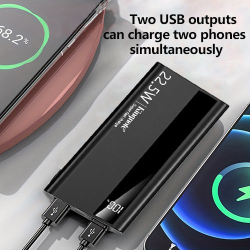 KingNote Power Banks 20000 mAh portable SUPER Fast charde, charger cell phone, Bluetooth headset and other mobile electronic products