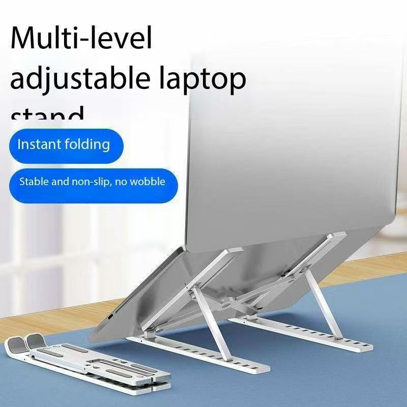 Portable Laptop Stand 10 Position Foldable ABS Notebook Stand Support Adjustable Laptop Holder for Macbook Computer Accessories