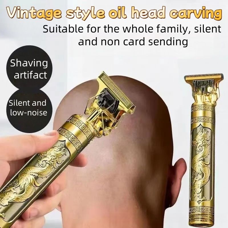 KingNote USB Electric Hair Cutting Machine Rechargeable Hair Clipper Man Shaver Trimmer Barber Professional Beard Trimmer T9/T9 Pro