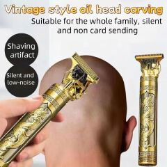 KingNote USB Electric Hair Cutting Machine Rechargeable Hair Clipper Man Shaver Trimmer Barber Professional Beard Trimmer T9/T9 Pro