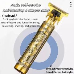 KingNote USB Electric Hair Cutting Machine Rechargeable Hair Clipper Man Shaver Trimmer Barber Professional Beard Trimmer T9/T9 Pro