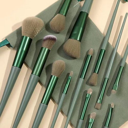 New 13Pcs Makeup Brush Set Foundation Powder Eyebrow Eyeshadow Blending Blush Brushes Beauty Make Up Kit Tool