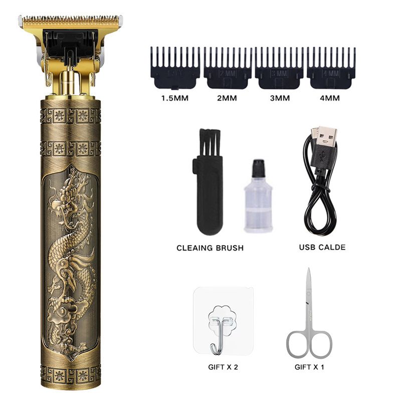 KingNote USB Electric Hair Cutting Machine Rechargeable Hair Clipper Man Shaver Trimmer Barber Professional Beard Trimmer T9/T9 Pro